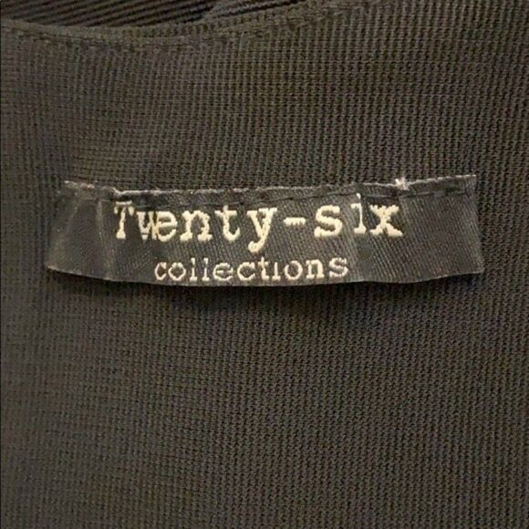 Twenty-Six Collections Fitted Little Black Dress - Picture 3 of 3